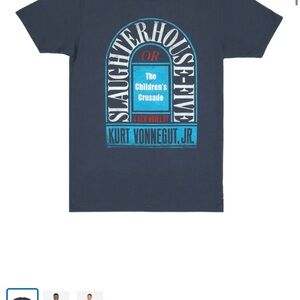 Out of Print Slaughterhouse-Five Kurt Vonnegut Book Tee XL